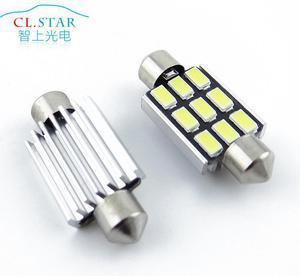 【汽车LED车顶灯双尖39mm-9smd-5630汽车LED灯】 -